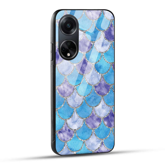 OPPO F23 5G Back Cover Mirror Of Diamonds Printed Glass Case