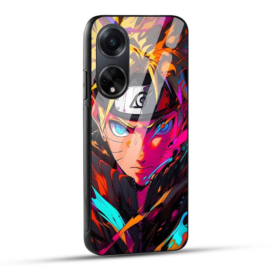 OPPO F23 5G Back Cover Colourful Cartoon anime Printed Glass Case