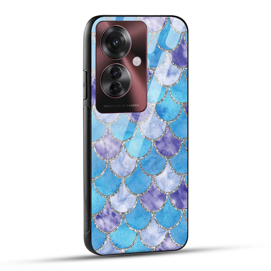 OPPO F25 PRO 5G Back Cover Mirror Of Diamonds Printed Glass Case