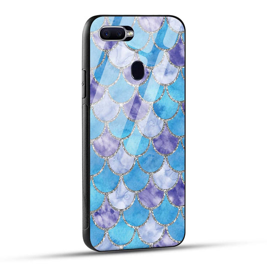 OPPO F9 Back Cover Mirror Of Diamonds Printed Glass Case