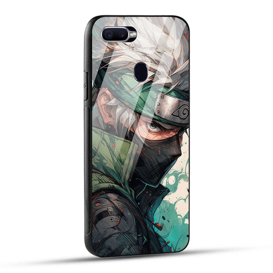 OPPO F9 Back Cover Multicolour Cartoon anime Printed Glass Case