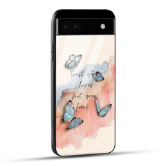 Google Pixel 6A Back Cover Trust Your Hopes Printed Glass Case