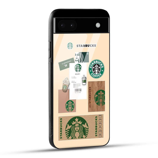 Google Pixel 6A Back Cover Starbucks Coffee Printed Glass Case