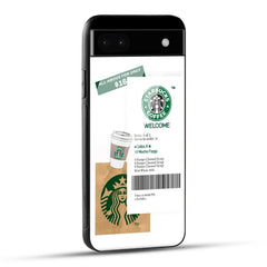 Google Pixel 6A Starbucks Coffee Printed Glass Case