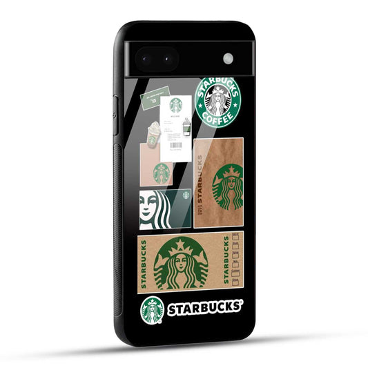Google Pixel 6A Starbucks Coffee Printed Glass Case