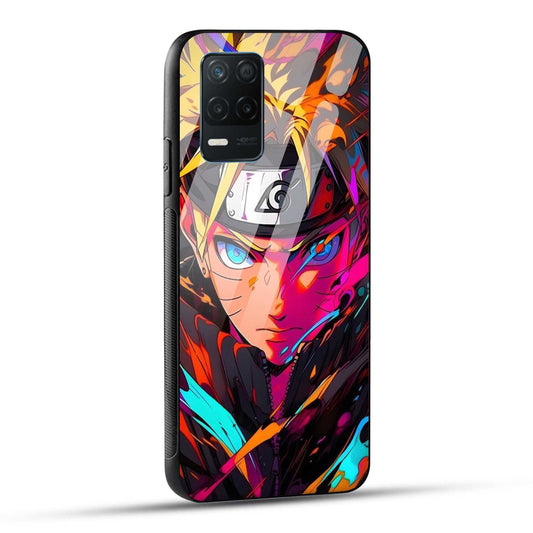 Realme 8 5G Back Cover Colourful Cartoon anime Printed Glass Case