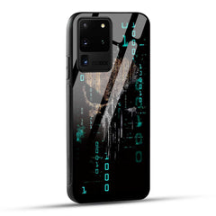 Samsung Galaxy S20 Ultra Back Cover Hacker Printed Glass Case