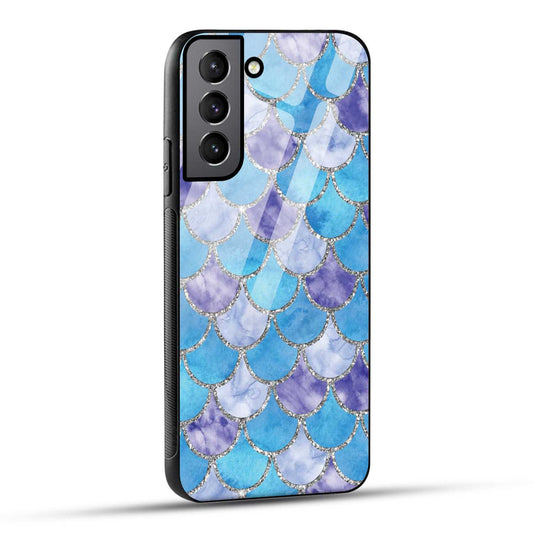 Samsung Galaxy S22 5G Back Cover Mirror Of Diamonds Printed Glass Case