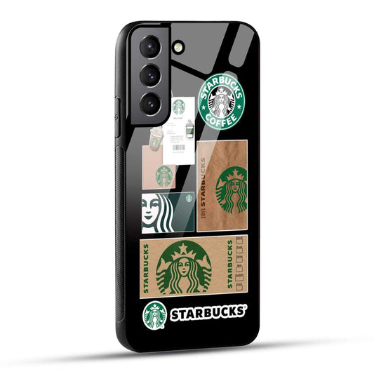Samsung Galaxy S22 5G Starbucks Coffee Printed Glass Case