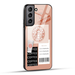 Samsung Galaxy S21 Plus 5G Starbucks Coffee Printed Glass Case