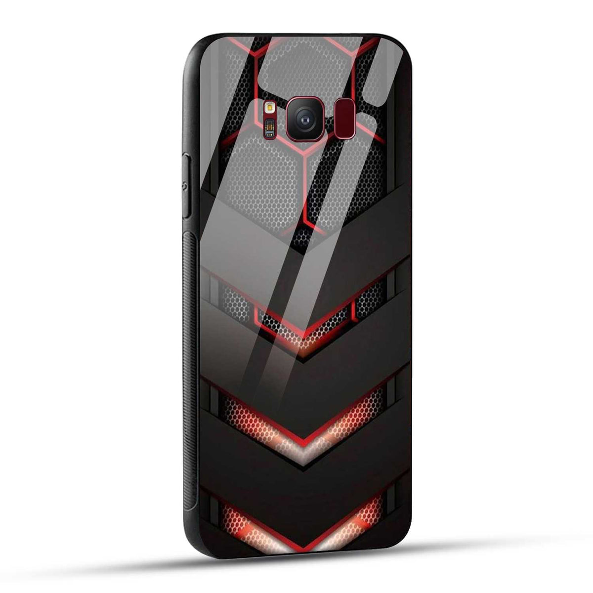 Samsung Galaxy S8 Back Cover Robotic Abstract Printed Glass Case