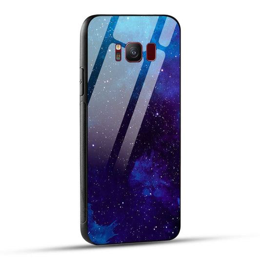 Samsung Galaxy S8 Back Cover Beautiful Star Space Printed Glass Case