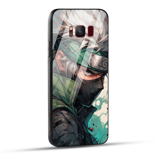 Samsung Galaxy S8 Back Cover Multicolour Cartoon anime Printed Glass Case