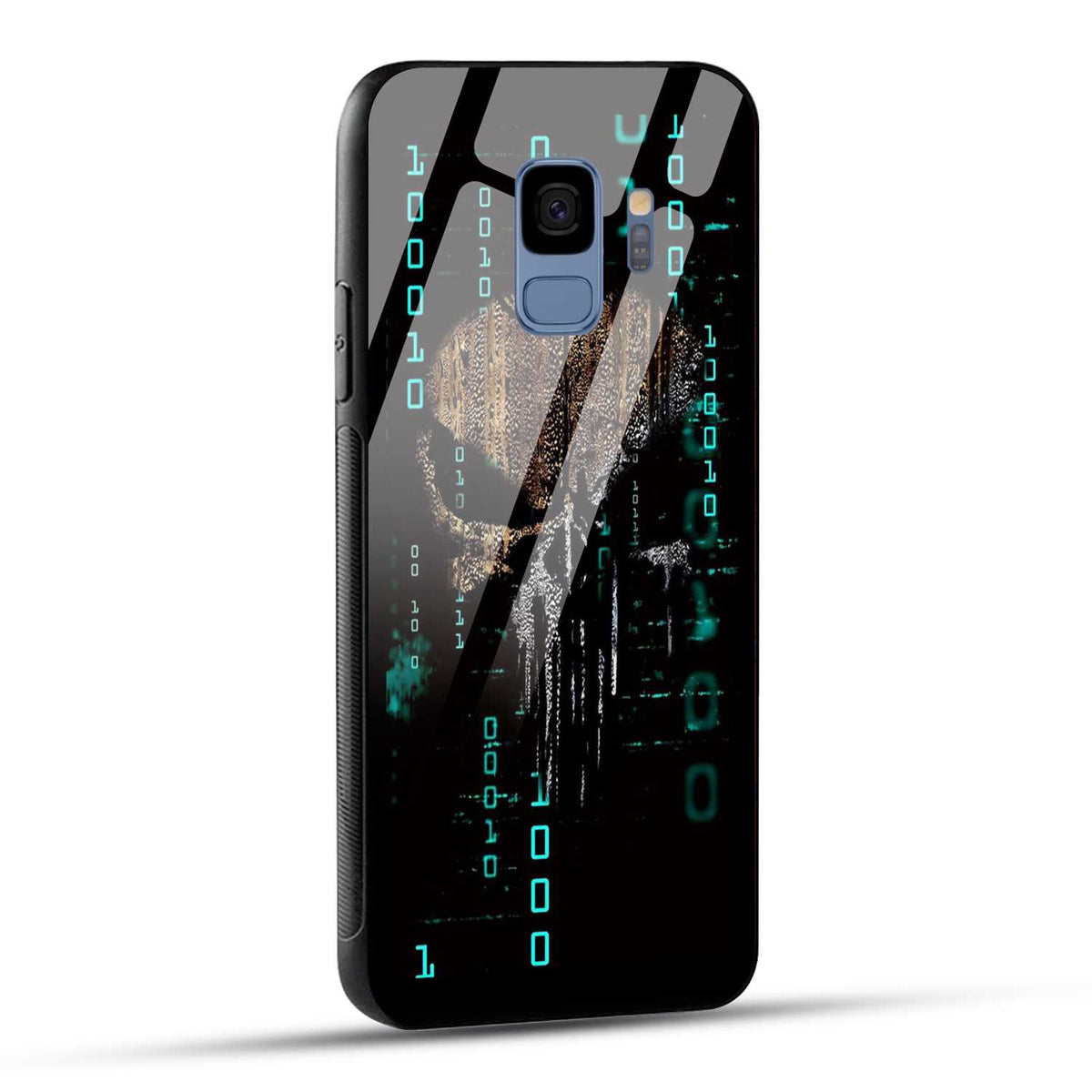 Samsung Galaxy S9 Back Cover Hacker Printed Glass Case