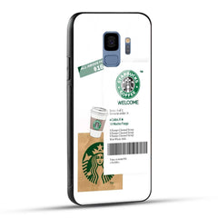 Samsung Galaxy S9 Starbucks Coffee Printed Glass Case
