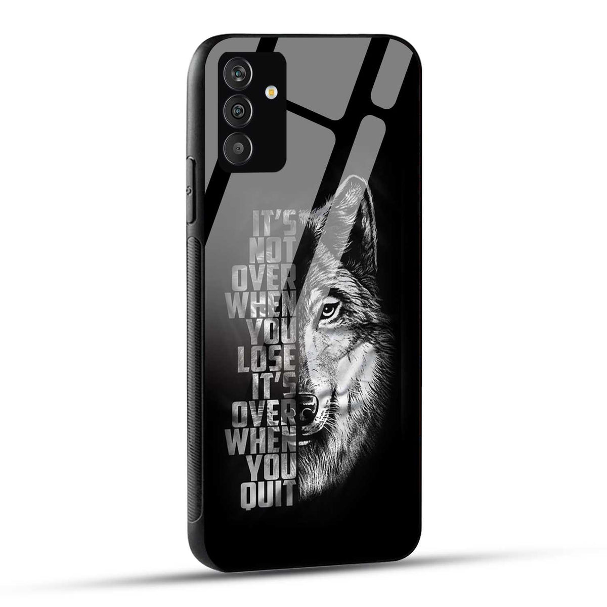 Samsung Galaxy A54 5G Back Cover Motivational Positive Quote Printed Glass Case