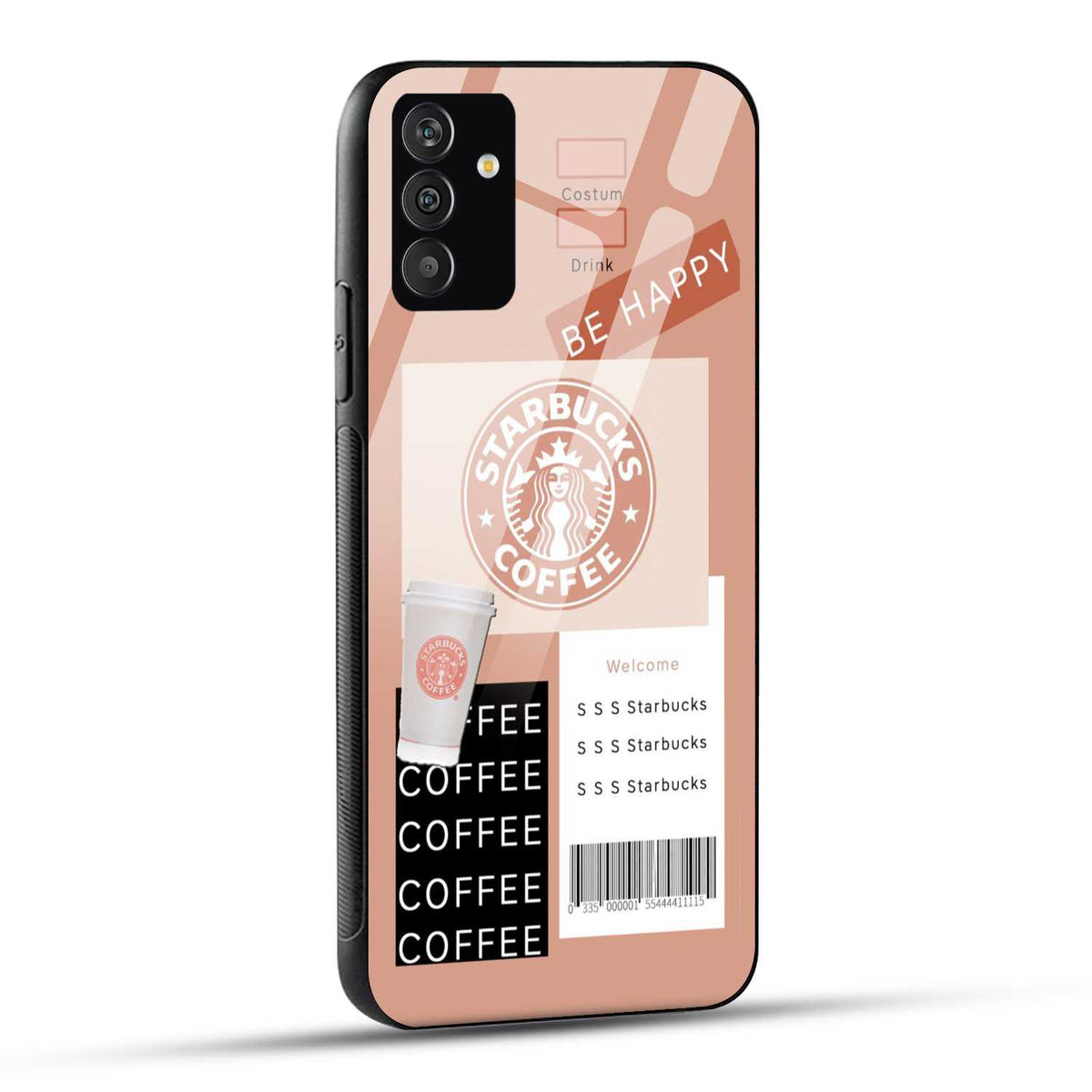 Samsung Galaxy S24 5G Starbucks Coffee Printed Glass Case