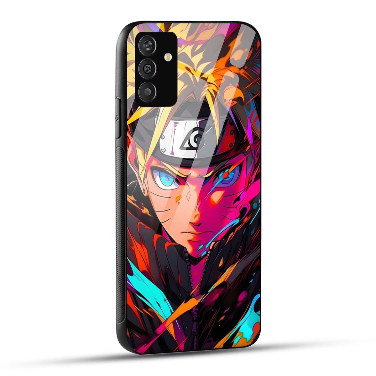 Samsung Galaxy S24 5G Back Cover Colourful Cartoon anime Printed Glass Case