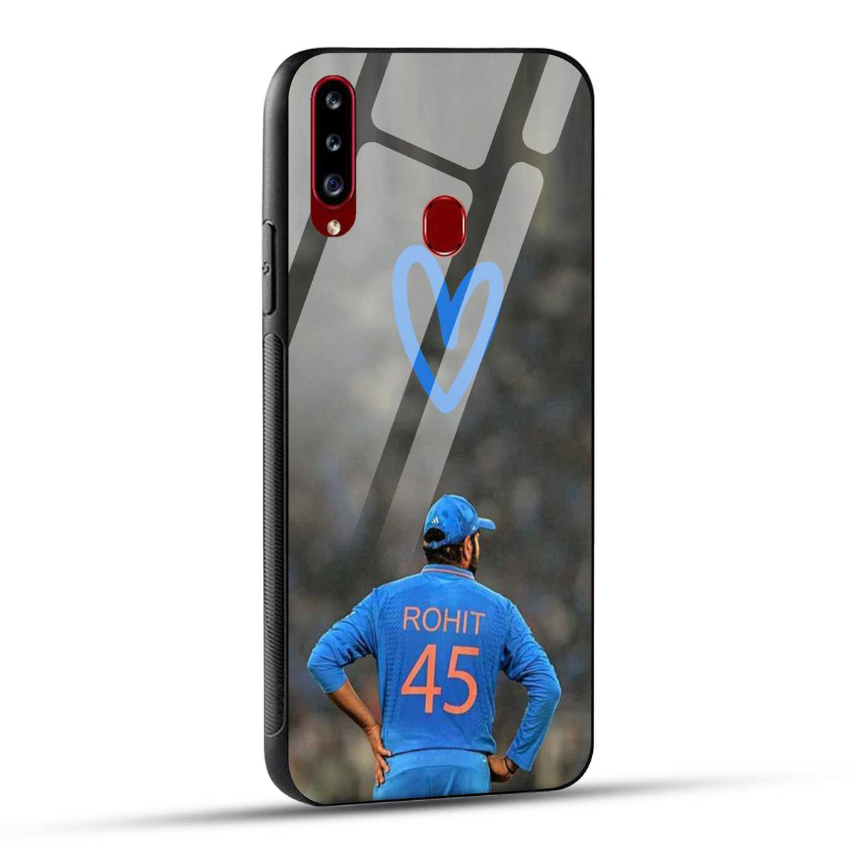Samsung Galaxy A20s Hitman Printed Glass Case