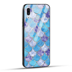 Samsung Galaxy A30 Back Cover Mirror Of Diamonds Printed Glass Case
