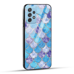 Samsung Galaxy A72 Back Cover Mirror Of Diamonds Printed Glass Case