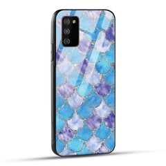 Samsung Galaxy M02s Back Cover Mirror Of Diamonds Printed Glass Case