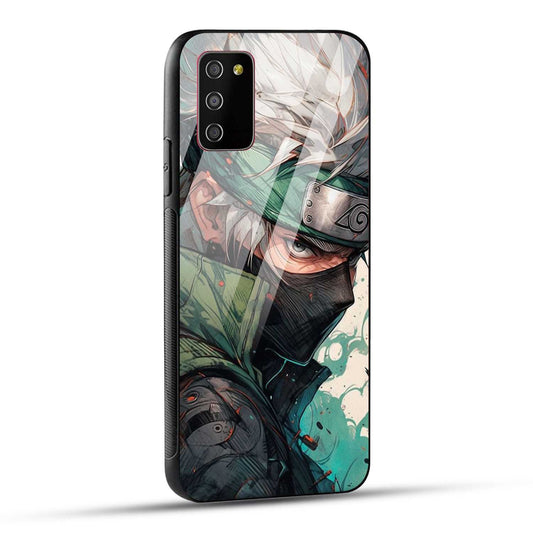 Samsung Galaxy M02s Back Cover Multicolour Cartoon anime Printed Glass Case