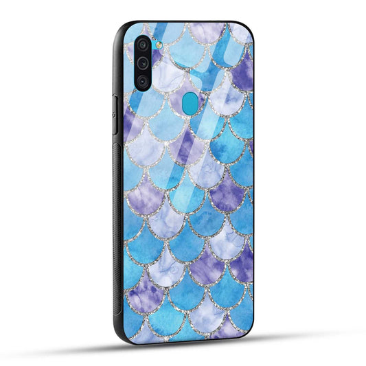 Samsung Galaxy M11 Back Cover Mirror Of Diamonds Printed Glass Case
