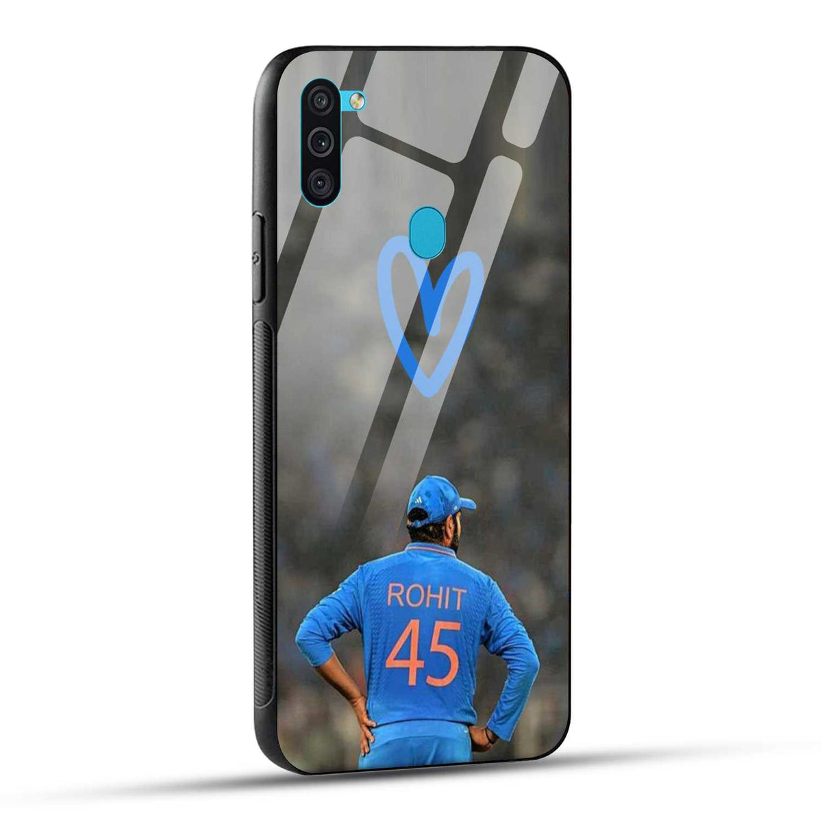 Samsung Galaxy M11 Hitman Printed Glass Case