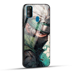 Samsung Galaxy M30s Back Cover Multicolour Cartoon anime Printed Glass Case