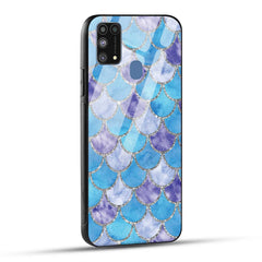 Samsung Galaxy M31 Back Cover Mirror Of Diamonds Printed Glass Case