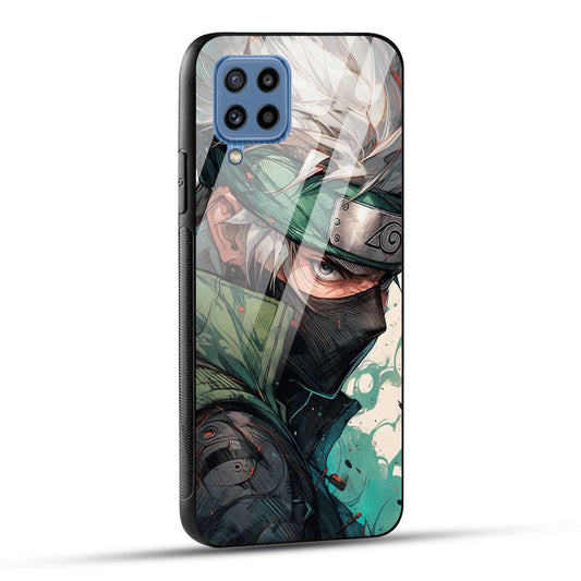 Samsung Galaxy M53 5G Back Cover Multicolour Cartoon anime Printed Glass Case