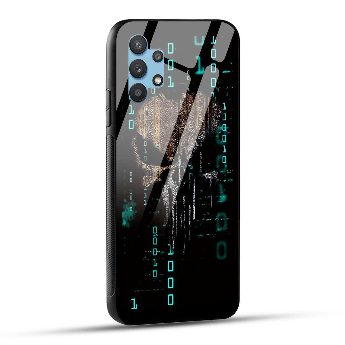 Samsung Galaxy M32 5G Back Cover Hacker Printed Glass Case