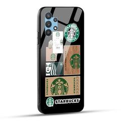 Samsung Galaxy A32 Starbucks Coffee Printed Glass Case