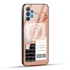 Samsung Galaxy A32 Starbucks Coffee Printed Glass Case