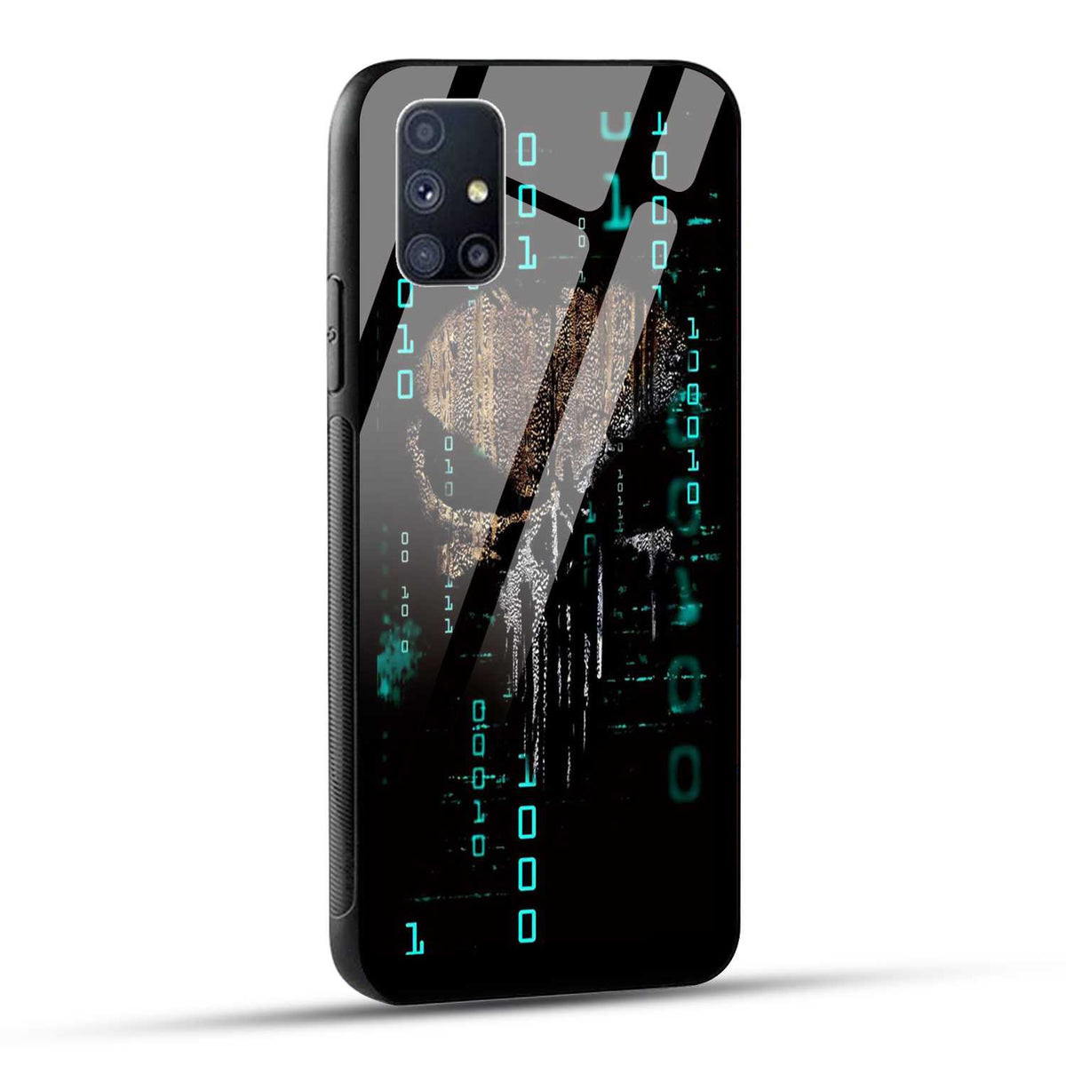 Samsung Galaxy M51 Back Cover Hacker Printed Glass Case