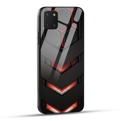 Samsung Galaxy Note 10 Lite Back Cover Robotic Abstract Printed Glass Case