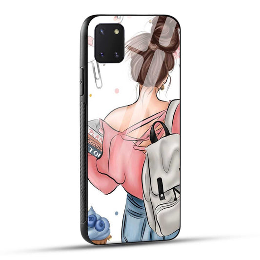 Samsung Galaxy Note 10 Lite Back Cover Padhaku Girl Printed Glass Case