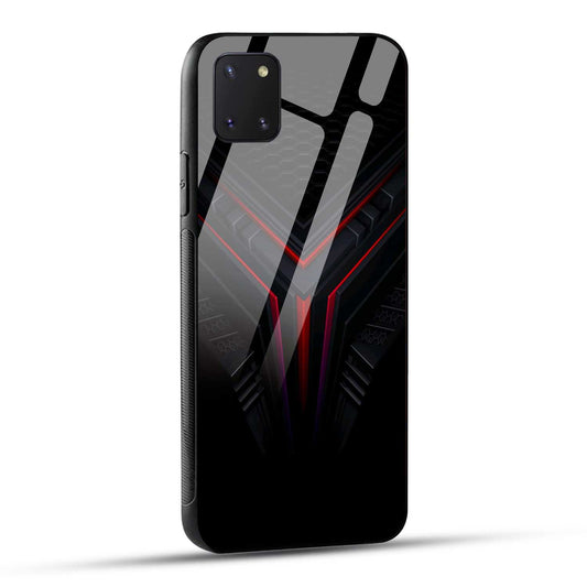 Samsung Galaxy Note 10 Lite Back Cover Abstract Robotic Printed Glass Case