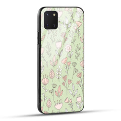 Samsung Galaxy Note 10 Lite Back Cover Flower Art Printed Glass Case