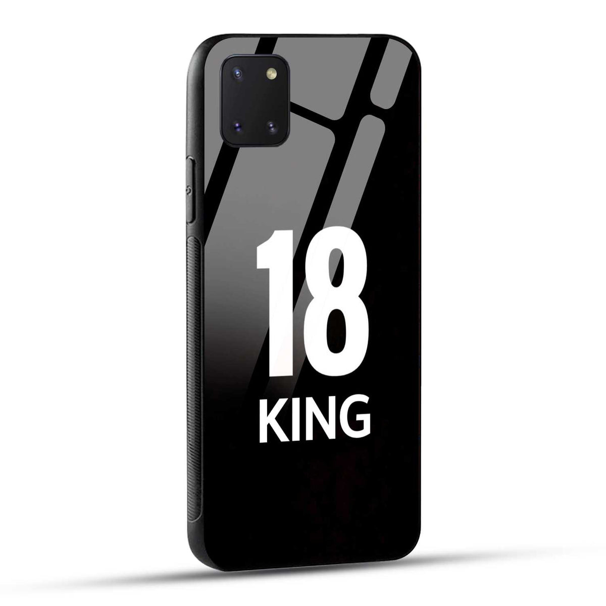 Samsung Galaxy Note 10 Lite King number 18 Printed Glass Case