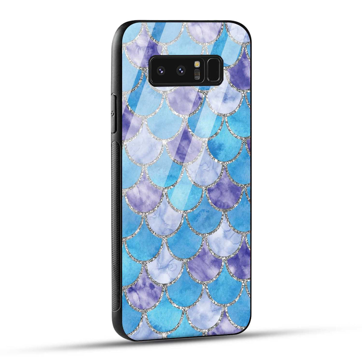 Samsung Galaxy Note 8 Back Cover Mirror Of Diamonds Printed Glass Case