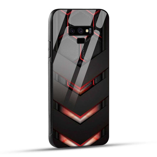 Samsung Galaxy Note 9 Back Cover Robotic Abstract Printed Glass Case