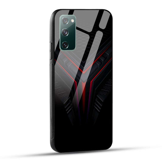 Samsung Galaxy S20 FE Back Cover Abstract Robotic Printed Glass Case