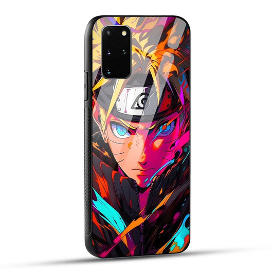 Samsung Galaxy S20 Plus Back Cover Colourful Cartoon anime Printed Glass Case