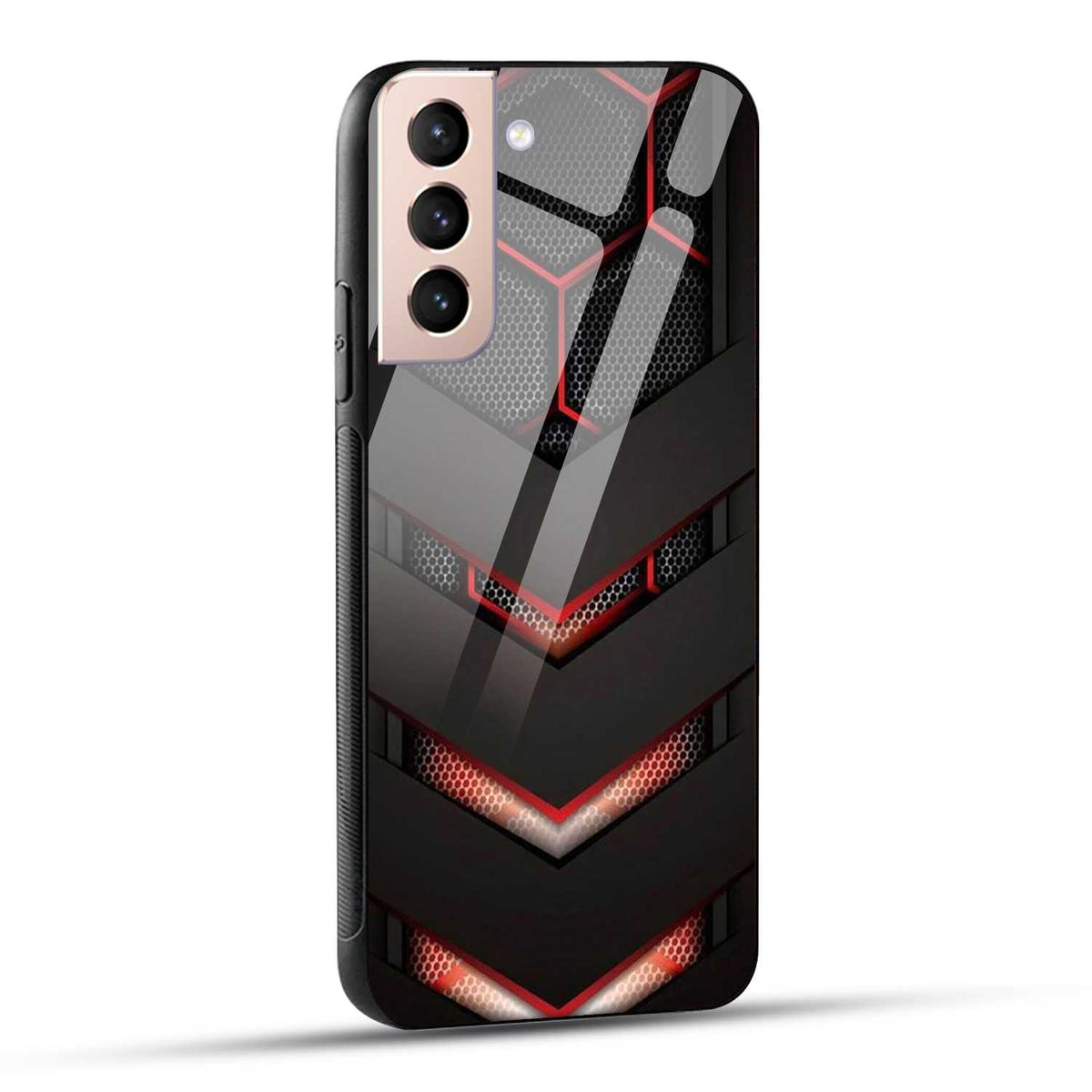 Samsung Galaxy S21 5G Back Cover Robotic Abstract Printed Glass Case