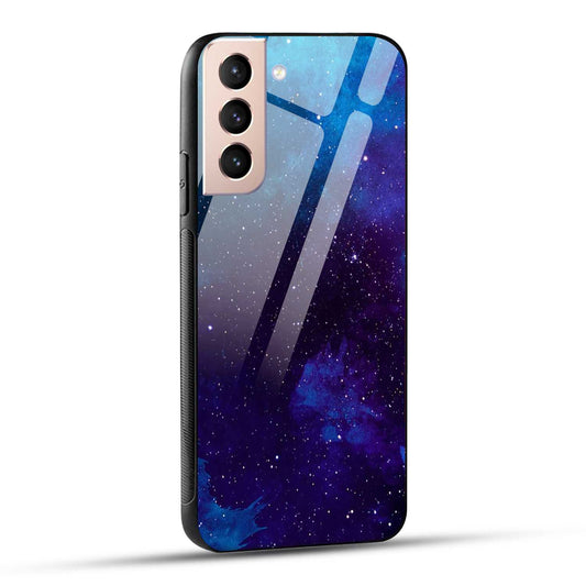 Samsung Galaxy S21 5G Back Cover Beautiful Star Space Printed Glass Case