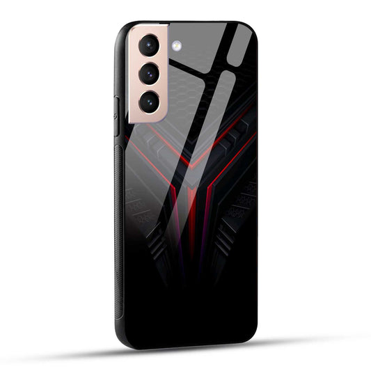 Samsung Galaxy S21 5G Back Cover Abstract Robotic Printed Glass Case