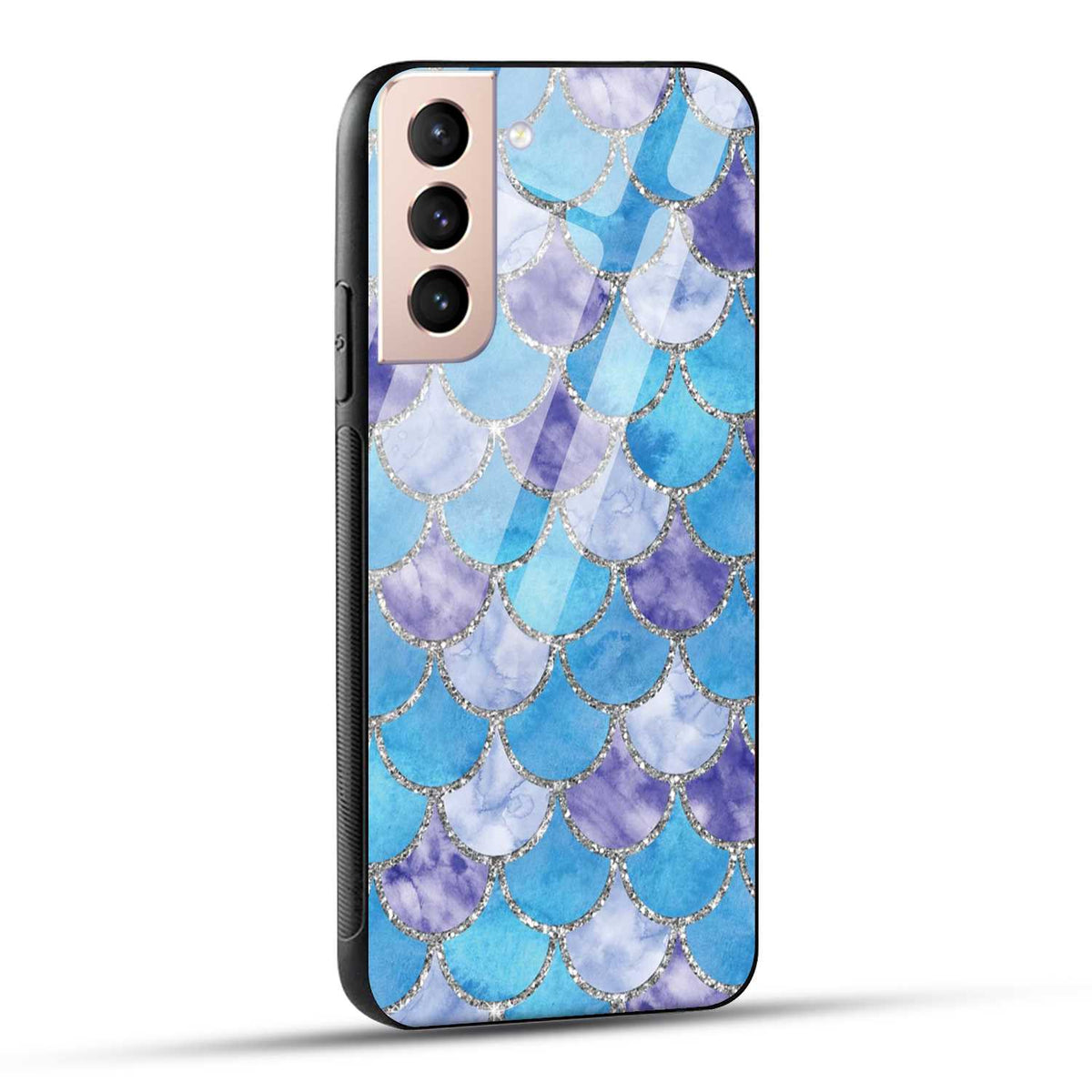 Samsung Galaxy S21 5G Back Cover Mirror Of Diamonds Printed Glass Case