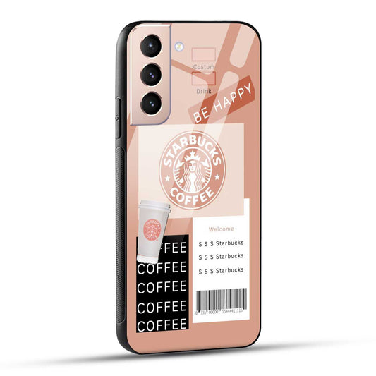 Samsung Galaxy S21 5G Starbucks Coffee Printed Glass Case